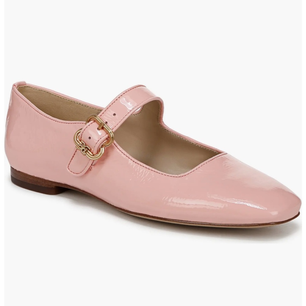 Pink Patent Leather Mary Jane Flats